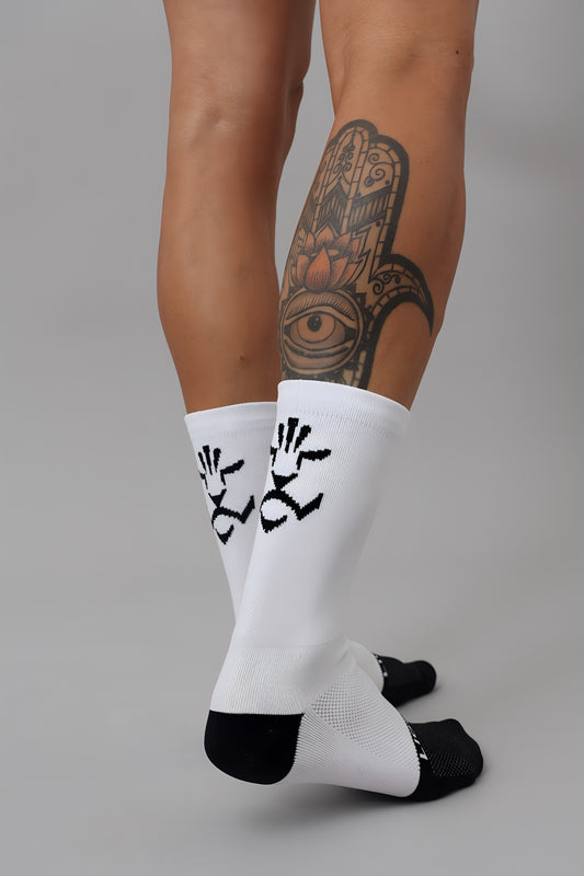 Socks White Lioness