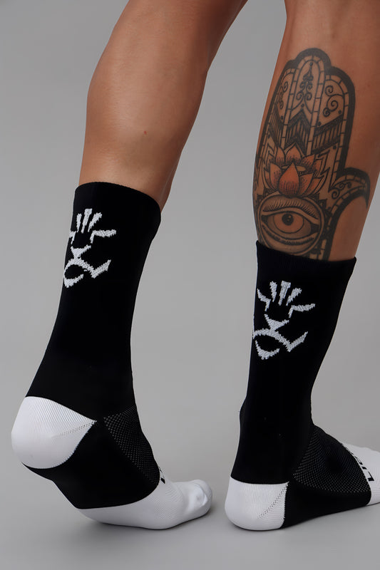 Socks Black Lioness